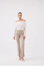 Pantalon Algo beige