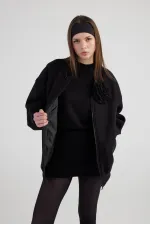 Veste bomber Alexa noire