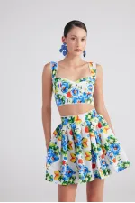 Bustier Ravello bleu