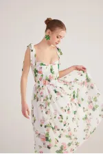 Robe blanche Donatella