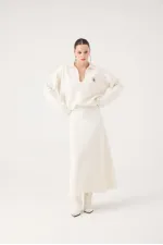 Zoi Knitwear Sweater White