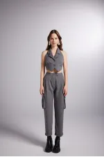 Pantalon Kira gris