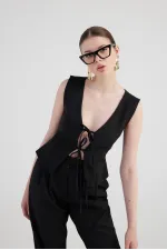 Gilet Frida noir