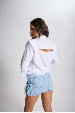 Arina Jean Skirt Blue