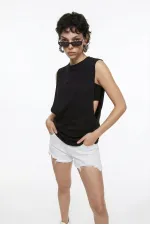 Army Oversize Tshirt Siyah