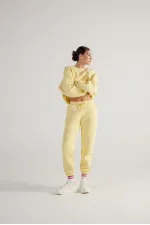 Fine Eşofman Altı Sarı