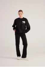 Ghosting Sweatshirt Black