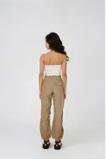 Parachute Pantolon Bej