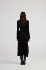 Sally Knit Dress Black