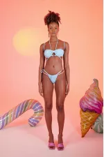 Mia Bikini Bottom Blue