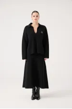 Zoi Knitwear Sweater Black