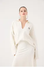Zoi Knitwear Sweater White