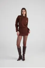Robe Claire marron