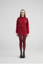 Claire Dress Burgundy