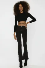 Queza Pantolon Siyah