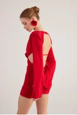 Robe Hanna rouge