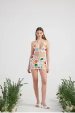 Joia Triko Takım Bej