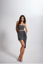 Norma Skirt Gray