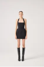 Yerry Dress Black