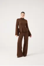 Madeline Knitwear Set Brown