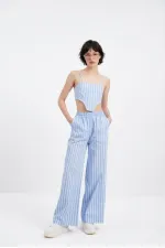 Pantalon Harmony bleu