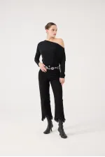 Swan Jean Pantolon Siyah