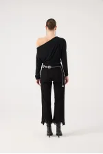 Swan Jean Pantolon Siyah