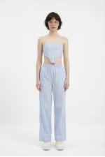 Pantalon Harmony bleu