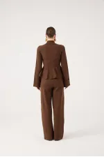 Madeline Knitwear Set Brown