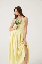Robe jaune Ophélie