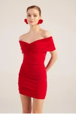 Muse Elbise Kırmızı