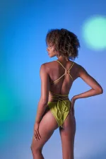 Haut de bikini vert Delphi