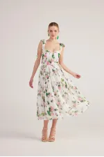 Robe blanche Donatella