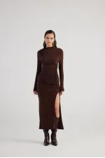 Yasmin Dress Brown