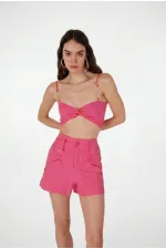 Rise Şort Pembe