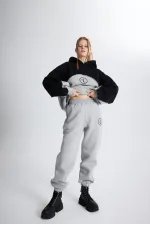 Pantalon de survêtement gris Revenge