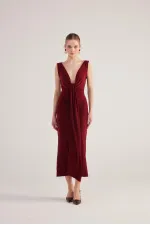 Robe Kate bordeaux