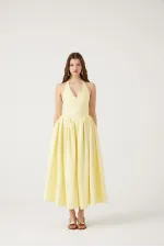 Robe jaune Ophélie