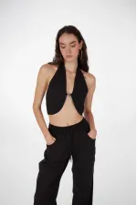 Blouse noire Rise Accessory