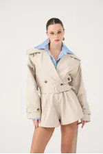 Regan Jumpsuit Beige