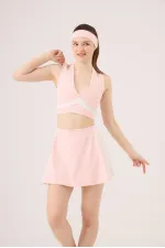 V-Neck Stella Bustier Pink