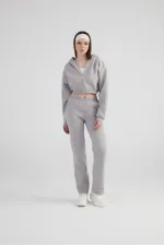 Mixed Sweatshirt Gray