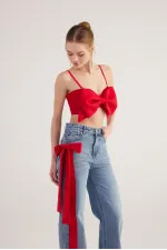 Chemisier Jazmin rouge