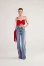 Kyla Jean Pantolon Mavi