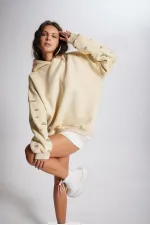 Eye Sweatshirt Beige