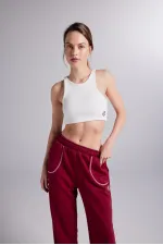 Bustier Rhode Rouge Bordeaux