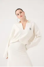 Zoi Knitwear Sweater White