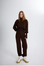 Ensemble deux pièces en maille Thinky, marron