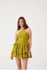 Keira Dress Green