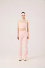 High Waist Flare Fabiola Leggings Pink